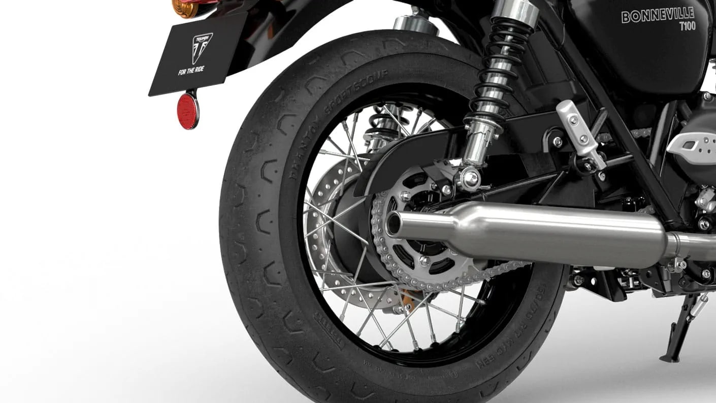 Triumph bonneville t100 outlet on road price